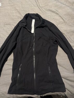 Black Women's Zip-Front Jacket
